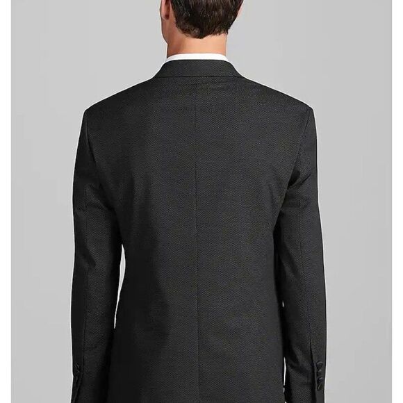 42L‎ JOS A BANK Tailored Fit Satin Lapel Dinner Jacket Blazer C070553 - Picture 9 of 9